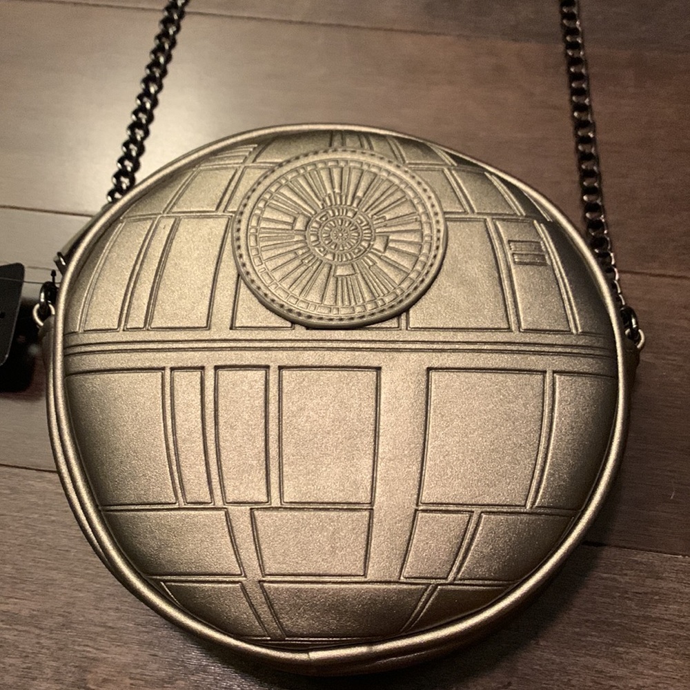 NWT STAR WARS death Star crossbody purse - Picture 3 of 7